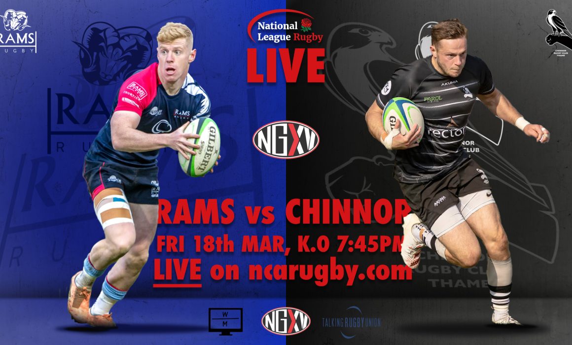 National League Rugby to Live Stream Rams RFC v Chinnor